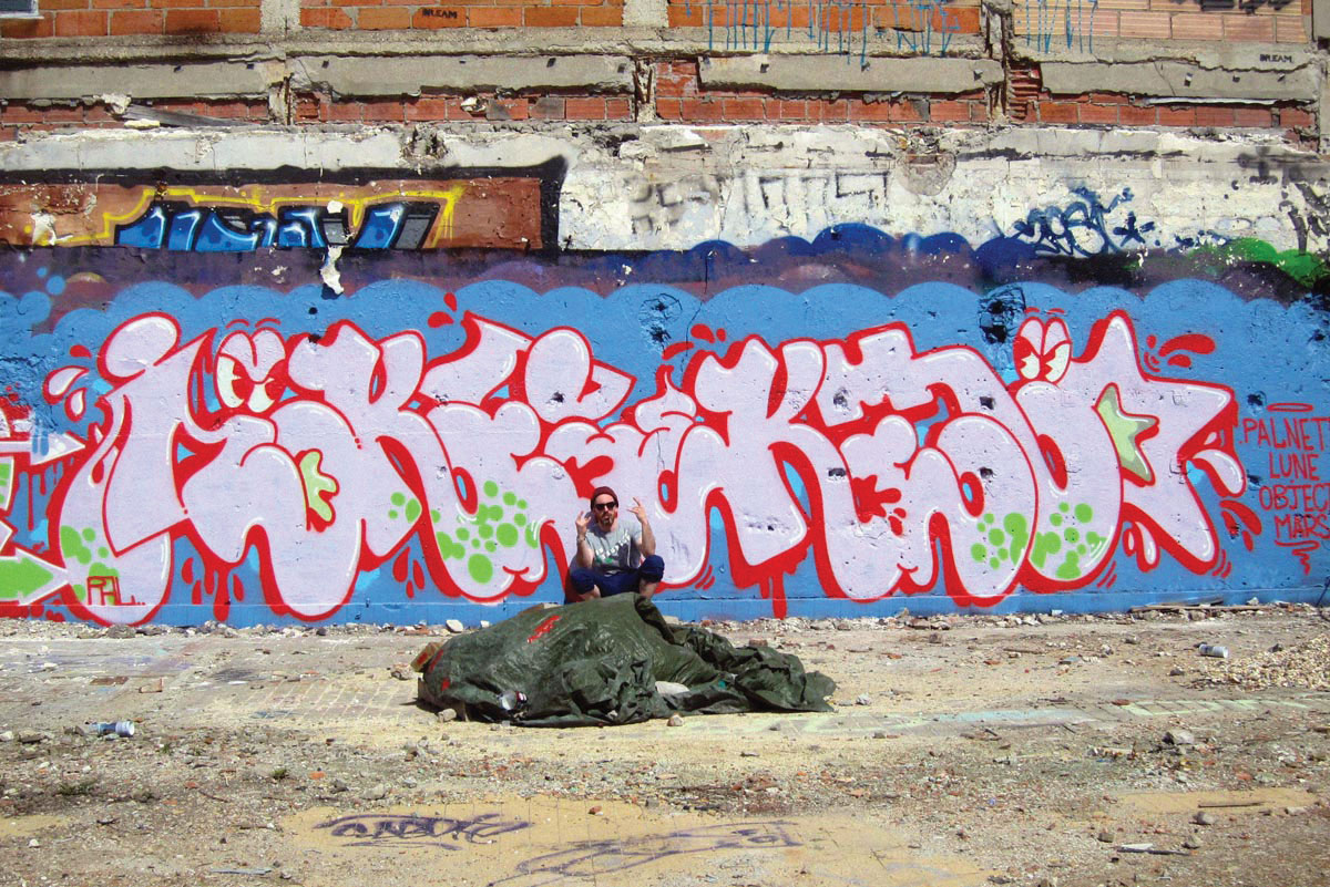 Ilk Keno Graffiti Montreuil
