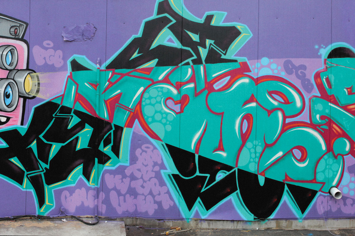 Tyrsa Ilk Graffiti Trouville