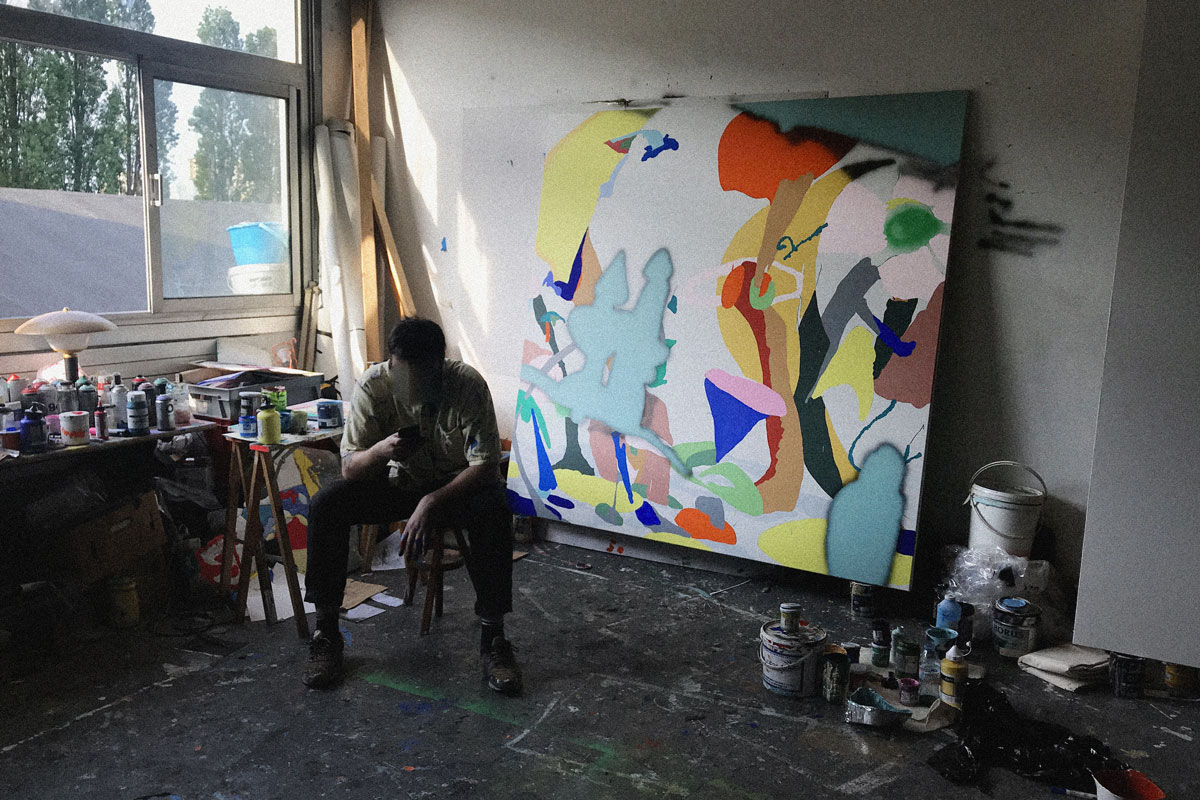 Horfee Studio Painting Ilk Flottante