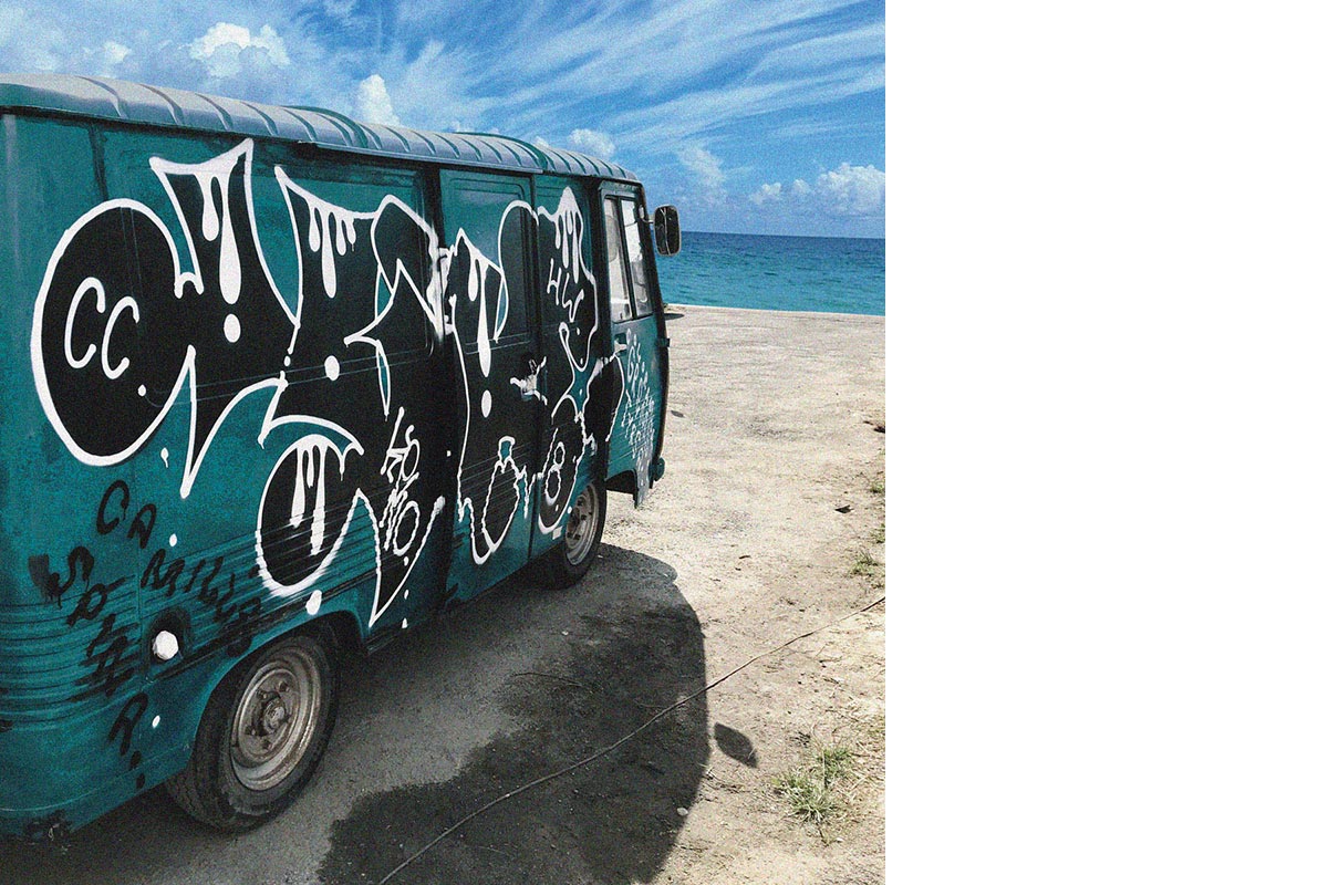 Colorama Ilk Graffiti Painting Biarritz