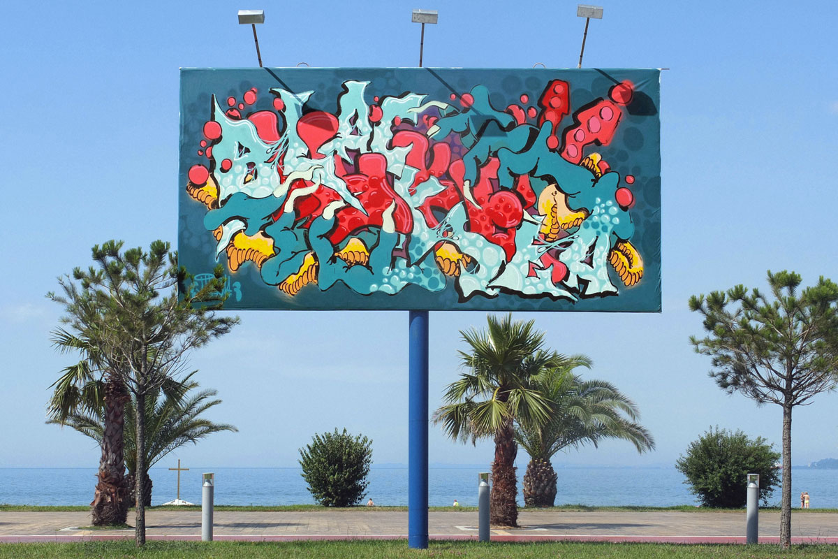 Ilk Batumi graffiti