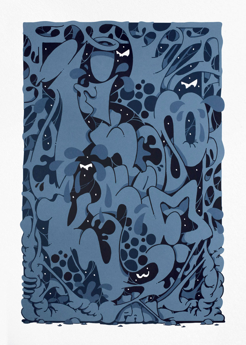 Ilk screenprint Ateliers Fantome