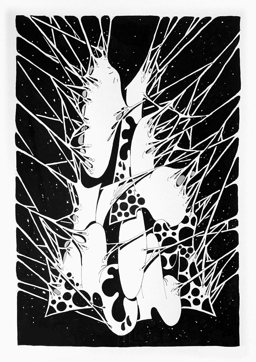 Ilk Chapel of ghouls drawing