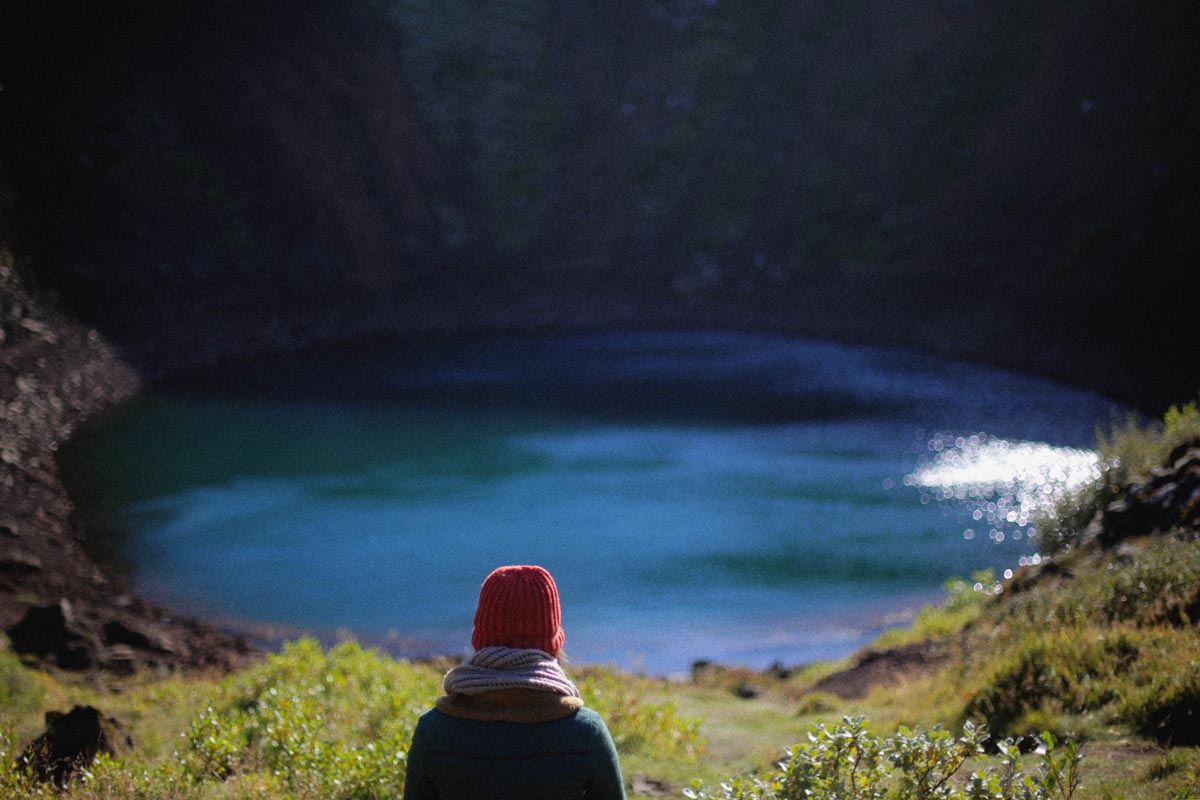 Volcano lagoon — Iceland