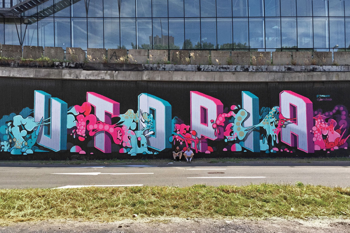 Ilk Tyrsa Utopia Freedom Kosmopolite Louvain La Neuve Belgium