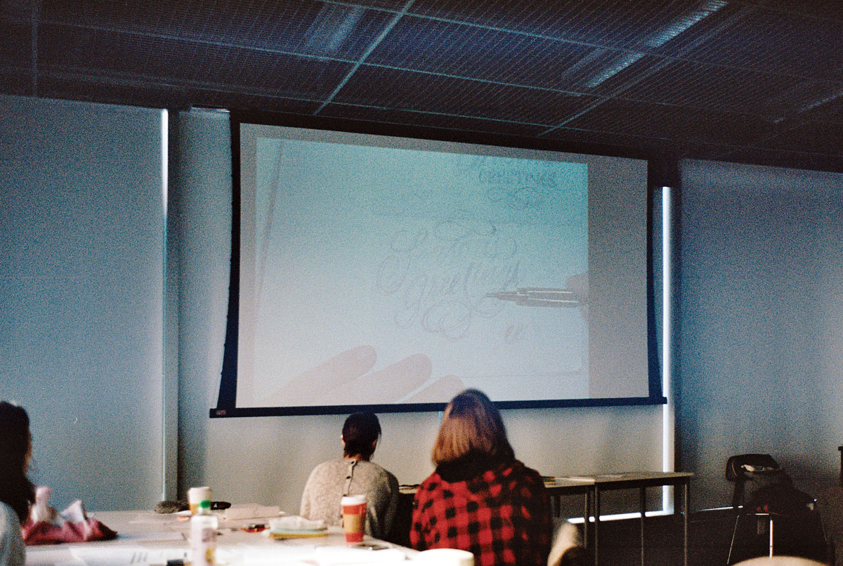 New York HerbNew York Ken Barber House Industries Cooper Union workshop Ilk Flottante Lubalin Ilk Flottante