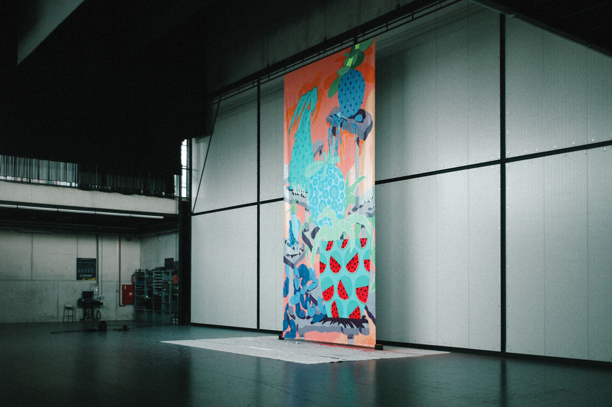 Ilk Big Canvas C Mine Genk Belgium Ilk Flottante