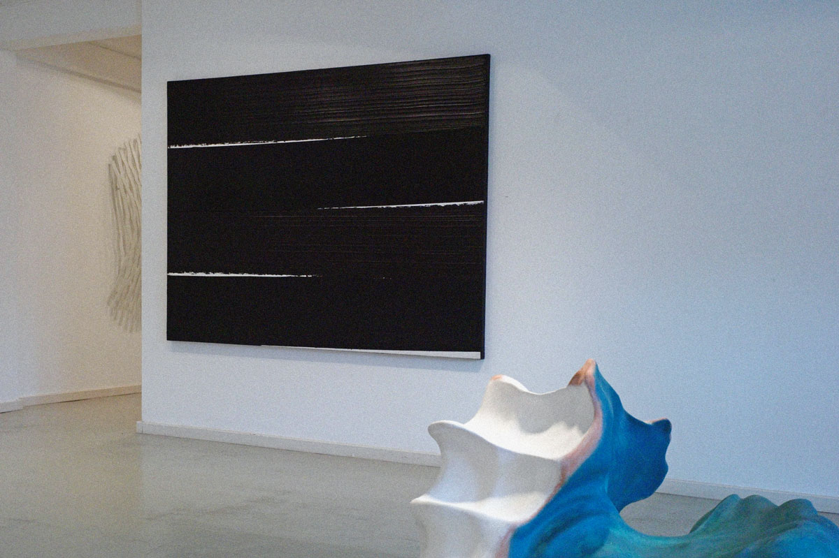 Pierre Soulages Lausanne Exhibition