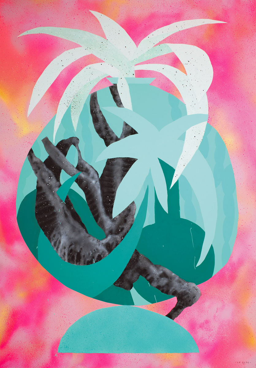 Ilk Painting Plants Pot 18 130x89