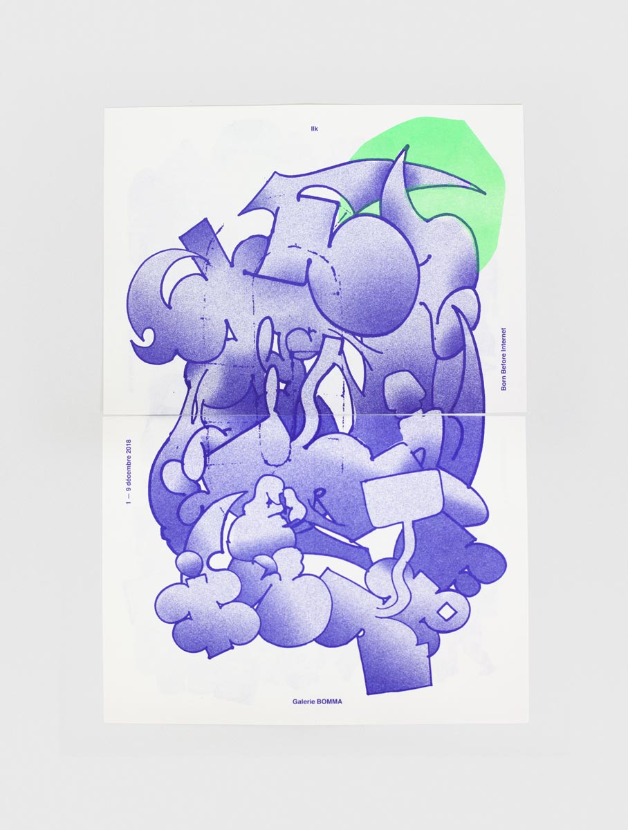 Ilk Born Before Internet Fanzine and Poster