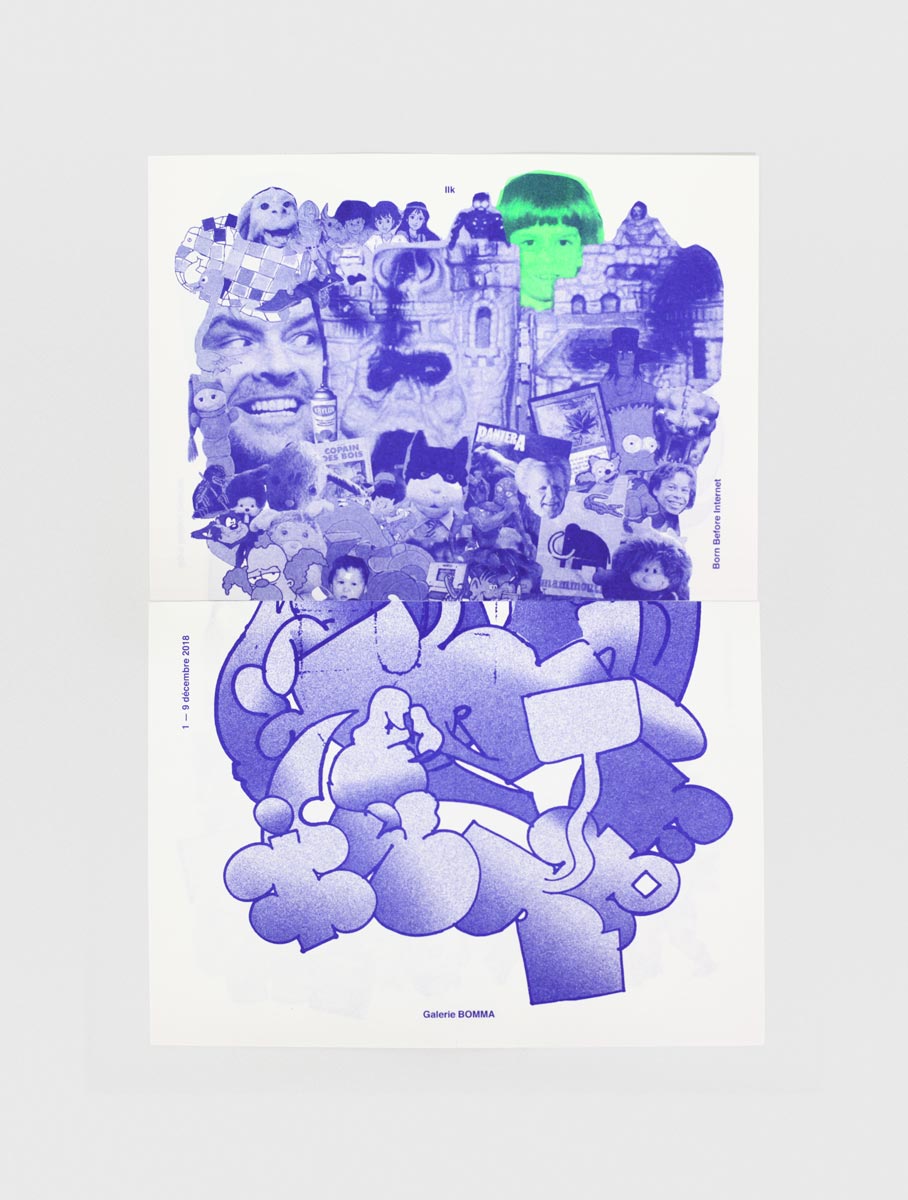 Ilk Born Before Internet Fanzine and Poster