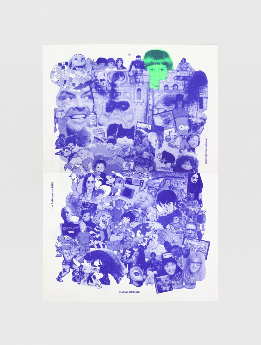 Ilk Born Before Internet Fanzine and Poster