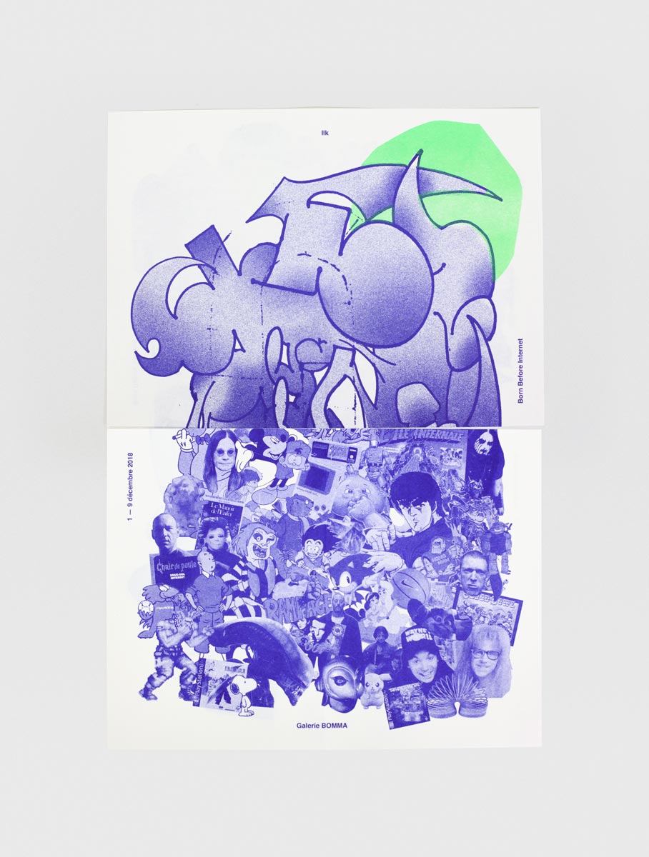 Ilk Born Before Internet Fanzine and Poster