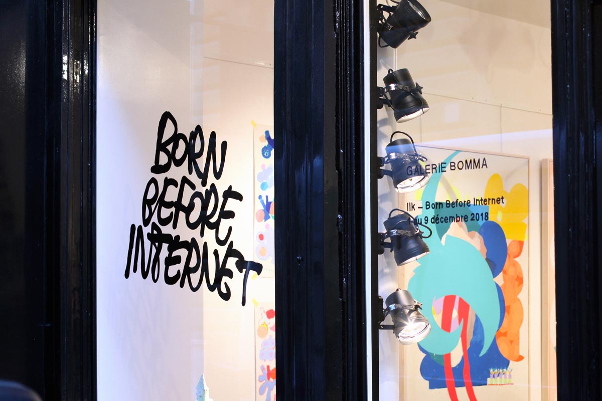 Ilk Born Before Internet Galerie Bomma Installation View
