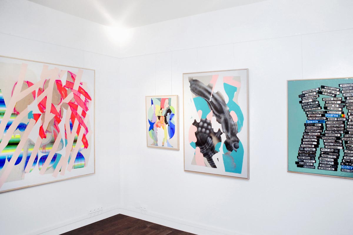 Ilk Born Before Internet Galerie Bomma Installation View