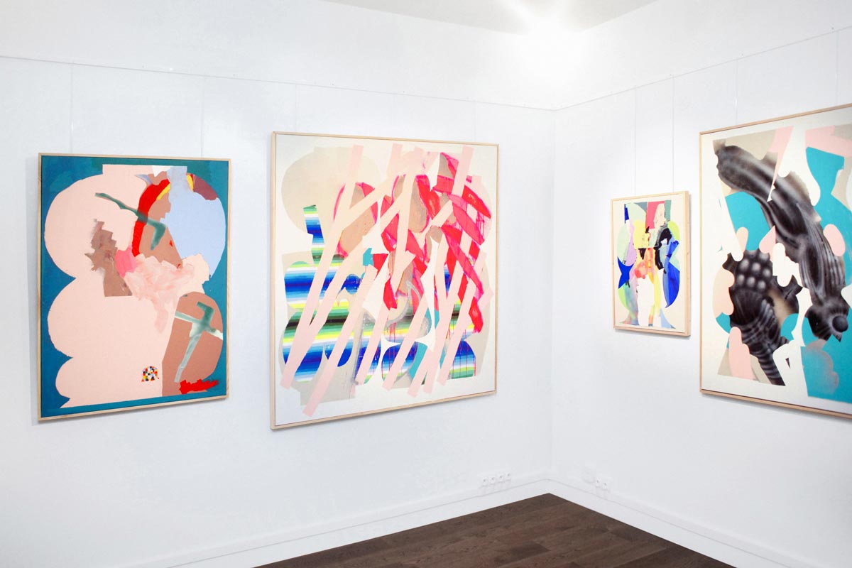 Ilk Born Before Internet Galerie Bomma Installation View