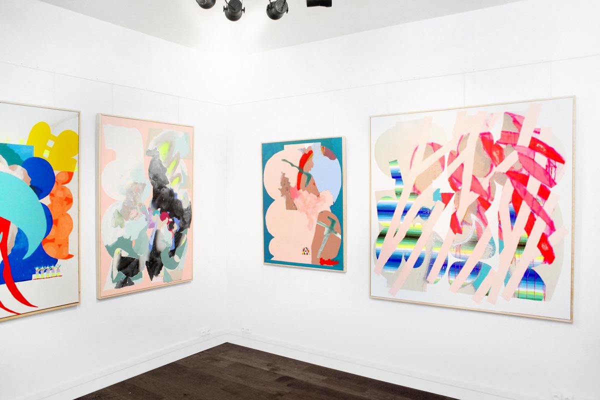 Ilk Born Before Internet Galerie Bomma Installation View