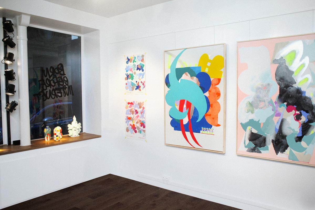 Ilk Born Before Internet Galerie Bomma Installation View