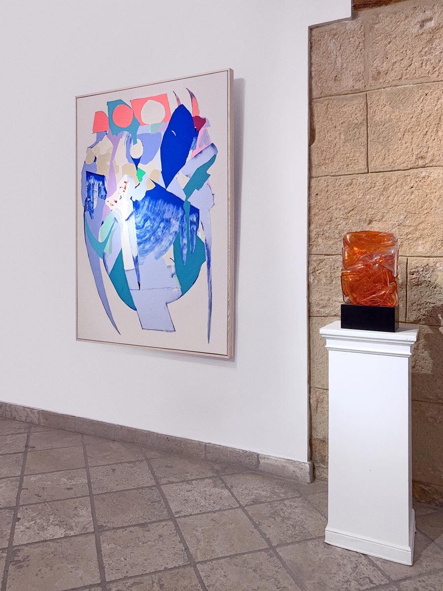 Ilk painting Galerie Saltiel