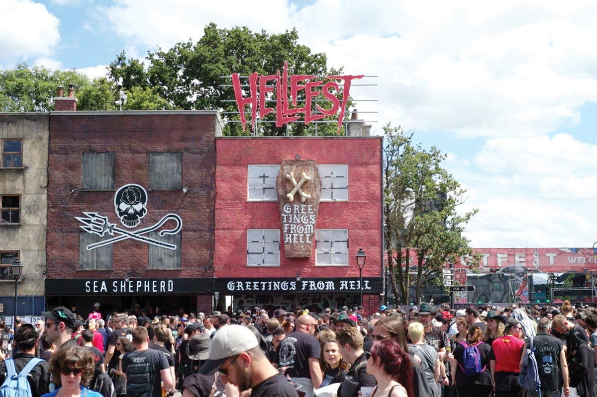 Hellfest Greetings From Hell Ilk Flottante