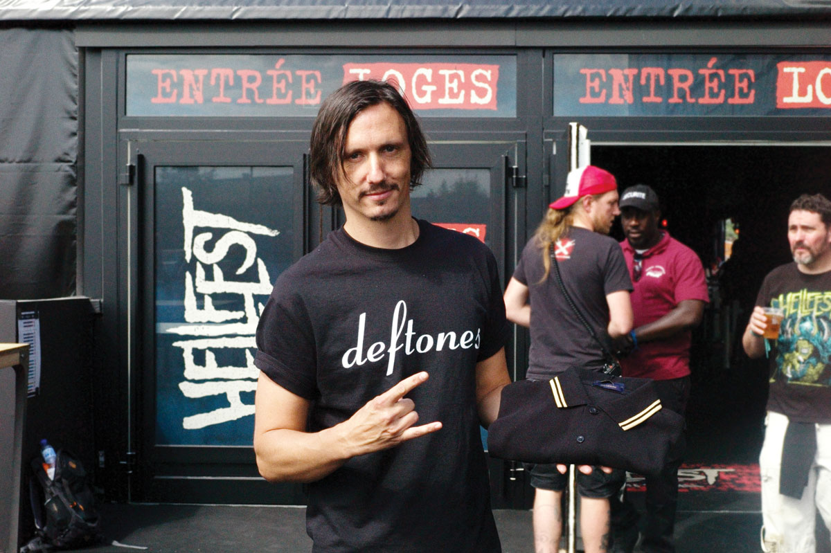 Hellfest Greetings From Hell Ilk Flottante Gojira Mario Duplantier
