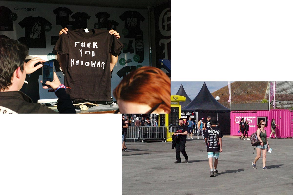 Hellfest Greetings From Hell Ilk Flottante Manowar