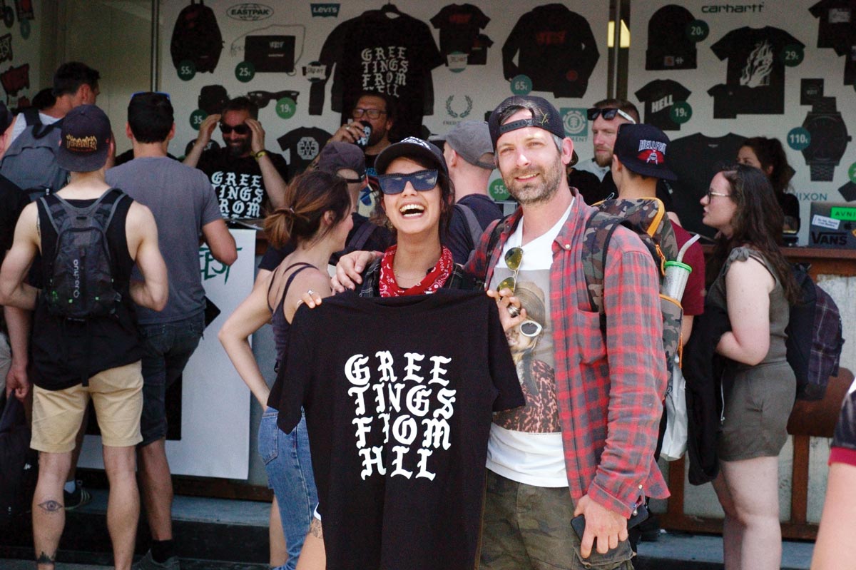 Hellfest Greetings From Hell Ilk Flottante Coline