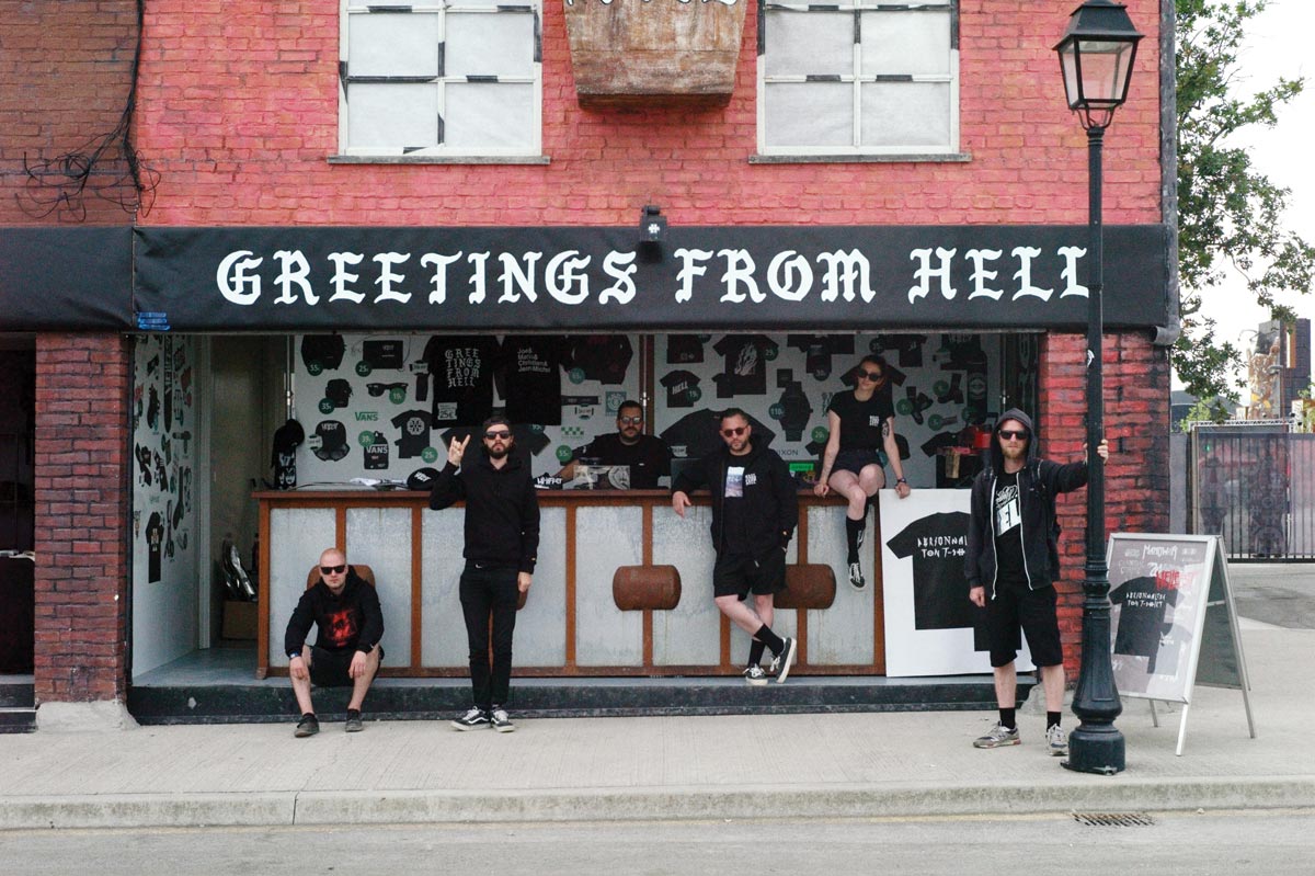 Hellfest Greetings From Hell Ilk Flottante
