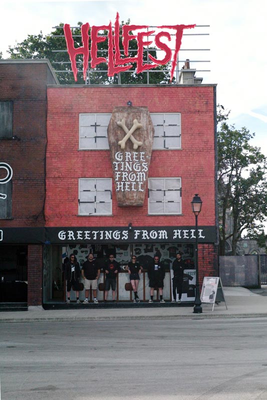Hellfest Greetings From Hell Ilk Flottante