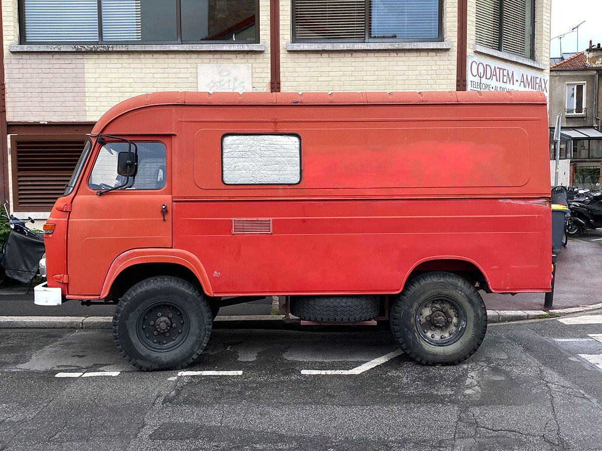 Montreuil Red Truck